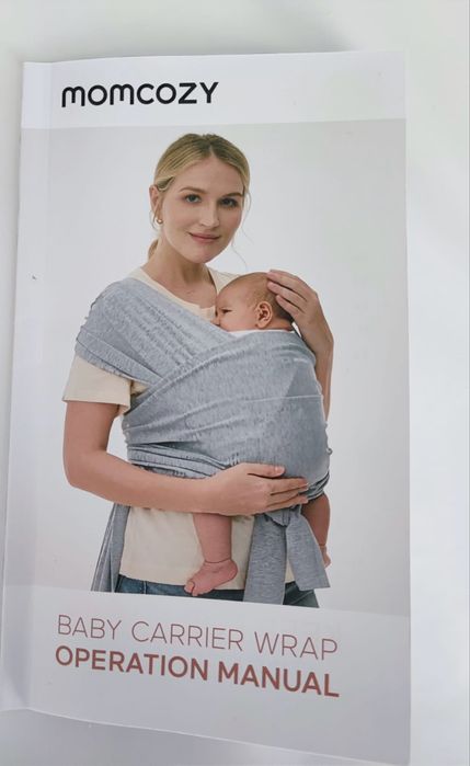 Wrap momcozy negru