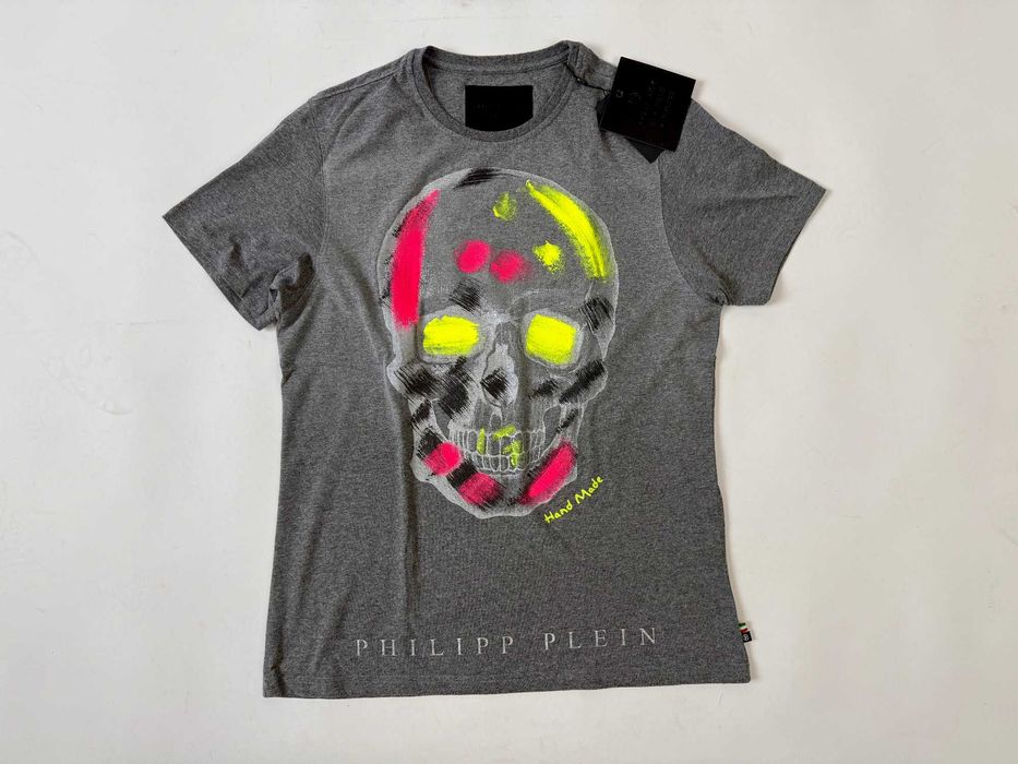 Тениска Philipp Plein Handmade Skull