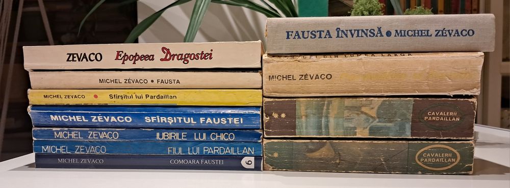 Zevaco - Pardaillan si Fausta colectie completa 10 romane / 11 volume