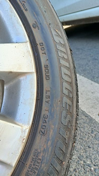 Vând roată de rezervă  215/55/r16 ZR 97W