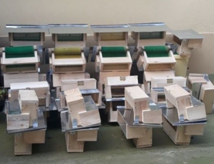 Colectoare de polen pentru rampa