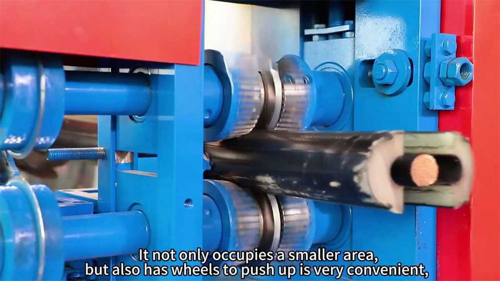 Белачка за кабели до ф120мм за извличане на чиста мед/алуминий /3000W