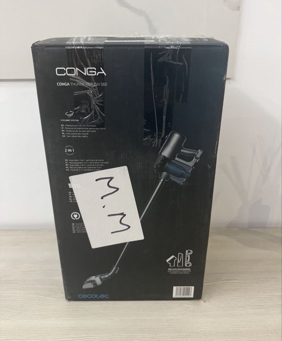 Aspirator ciclonic 2 in 1 Cecotec ThunderBrush 560