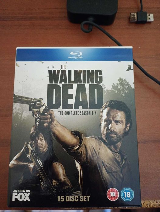 The Walking Dead complete 4 season Blu-ray