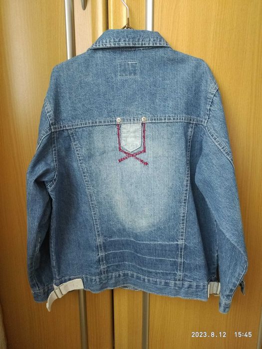 Джинсовая куртка для мальчика / девочки 10-11 лет
