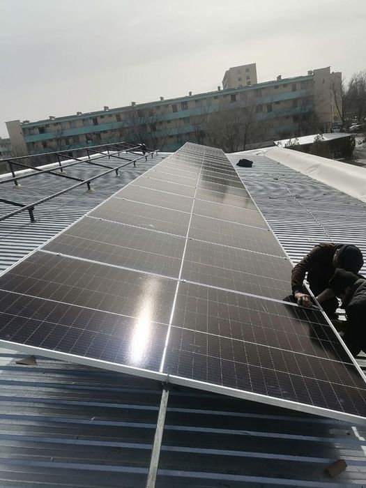 Установка Солнечный Панели Куйош Станция Сетевой КВт Инвертор HUAWEY.