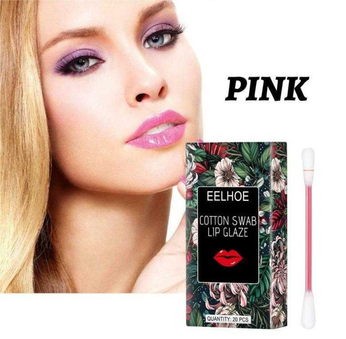 Течно червило в памучен тампон, 10 бр. в комплект