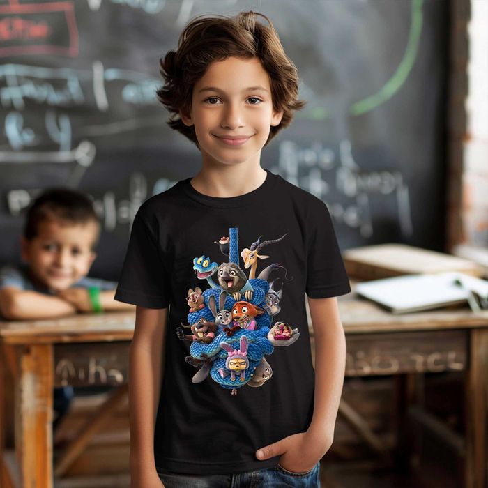 Детски тениски с герой от Zootopia2