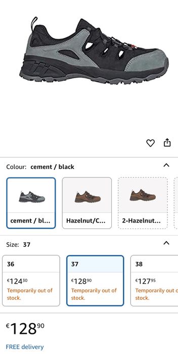 Летни работни обувки с метално бомбе ENGELBERT STRAUSS .Номер 45