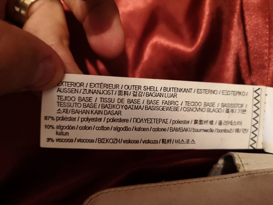 Geaca Pull&Bear scurta de dama, marimea S, 87% poliester