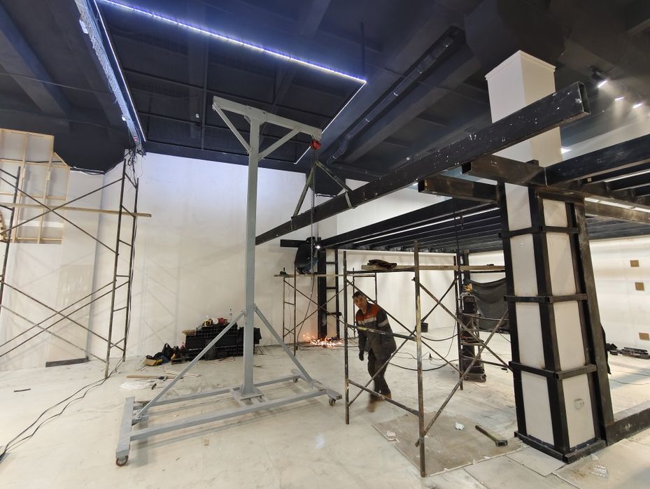 Металлоконструкции в любом сложности.