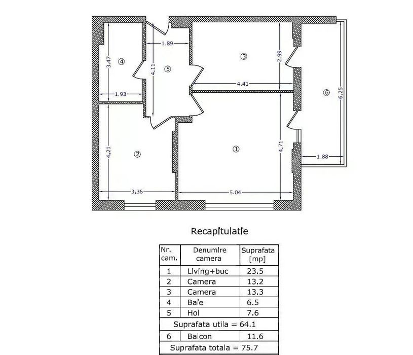 Apartament 3 camere The Suburb Buftea
