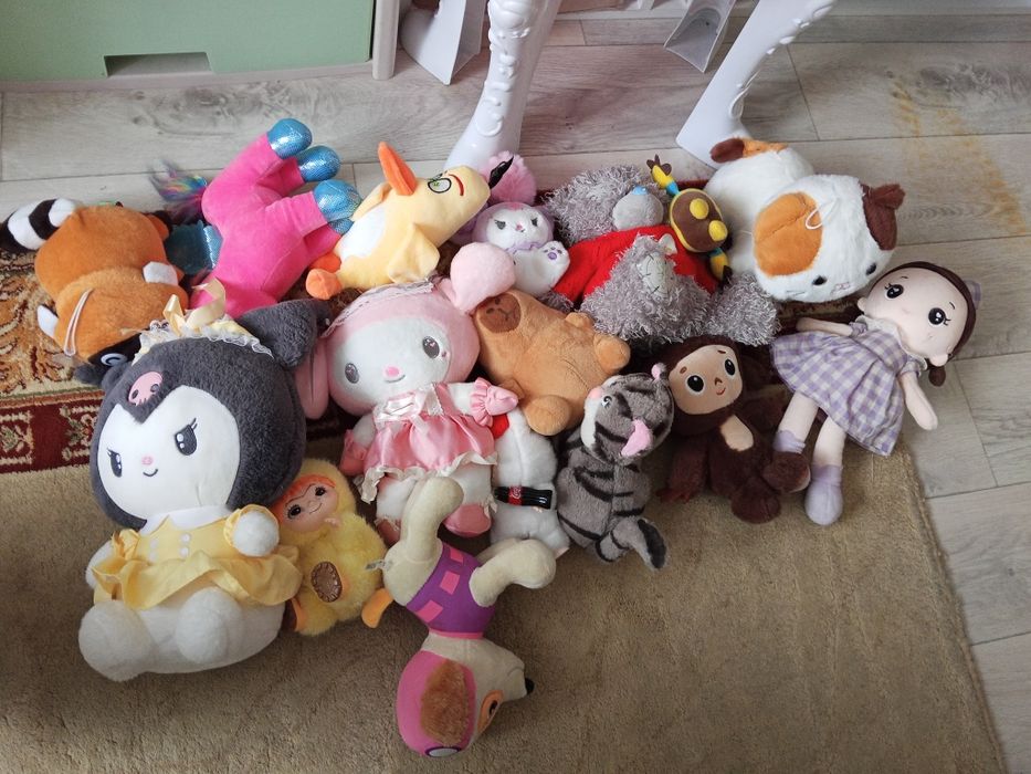 Отдам мягкие игрушки