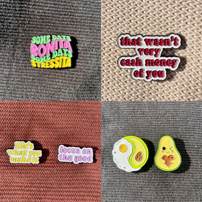 Цветни и забавни емайлирани значки(пинчета) за всеки стил