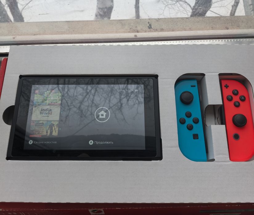 Nintendo Switch Rev 2 в идеальном состоянии фулл кп