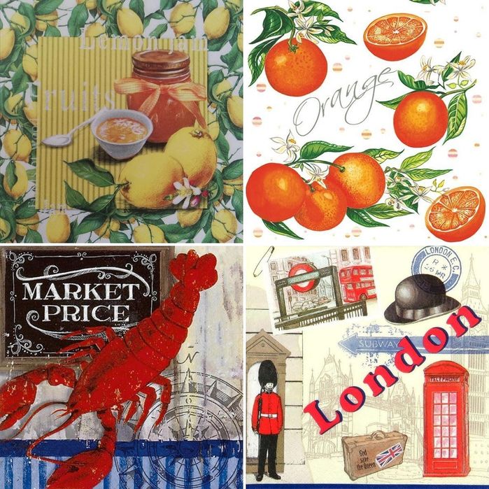 Салфетки за декупаж декорация/ за колекция