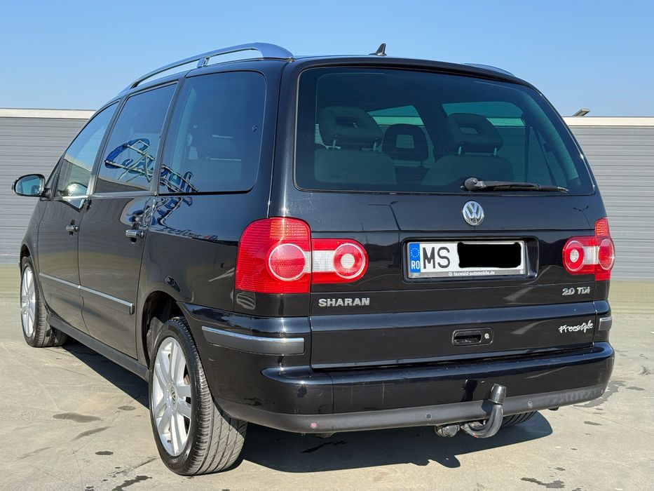 VW Sharan 2.0 TDI 140 CP 2008 Freestyle 7 locuri Xenon Jante Carlig