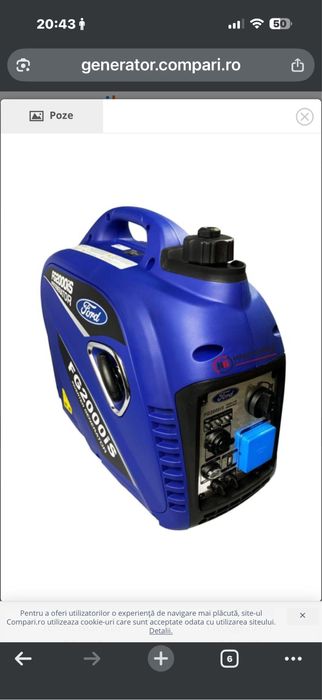 Generator curent electric portabil