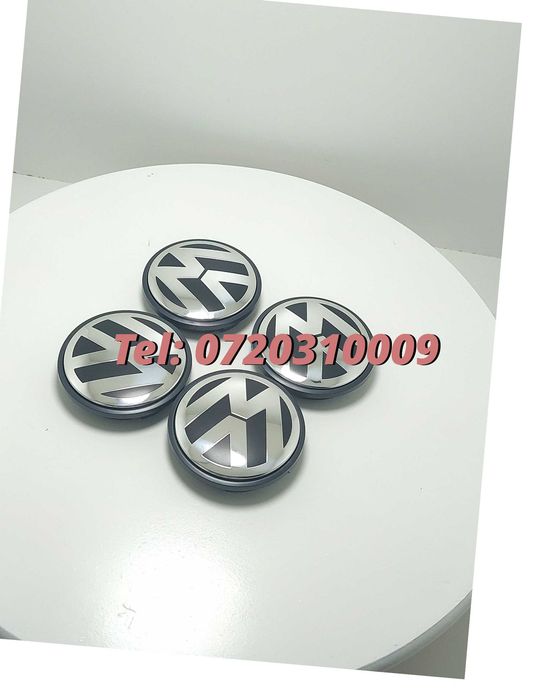 Ansamblu 4 Capace Janta Aliaj Vw Golf Vi Golf Plus Jetta Passat Tiguan Pentru Inlocuire Reparatie Sau Completare Echipament Compatibile