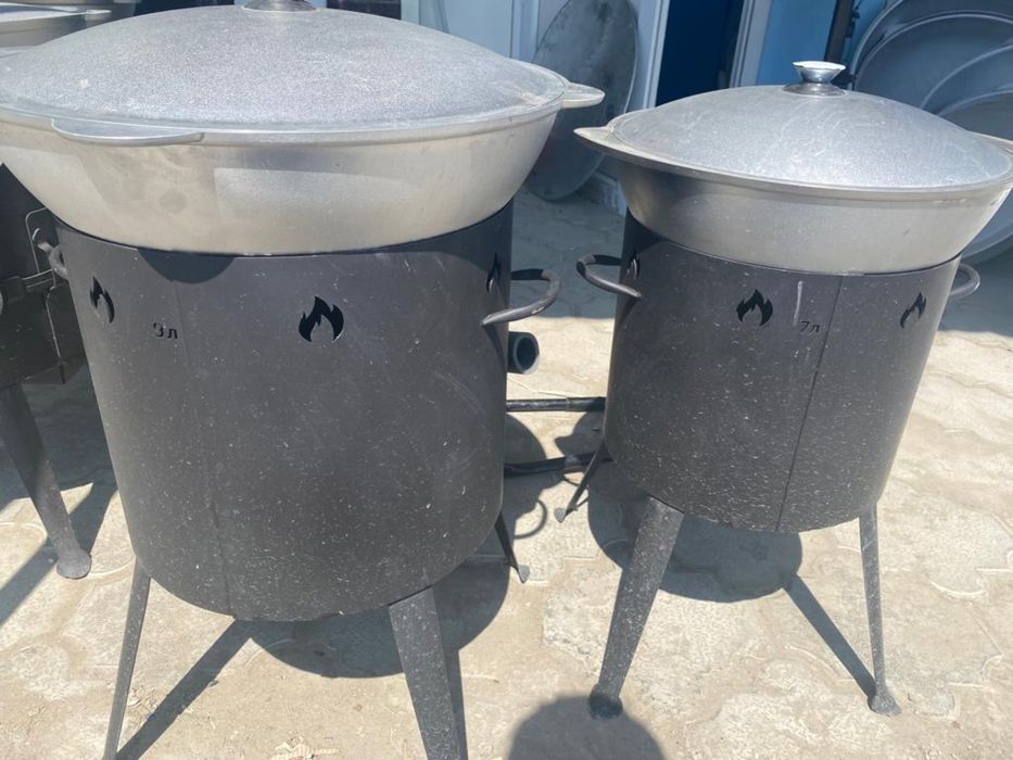 Казан, ошақ, крышка