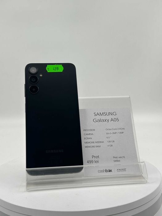 Samsung Galaxy A05s 128GB 4GB RAM Garantie 24 Luni CashBox