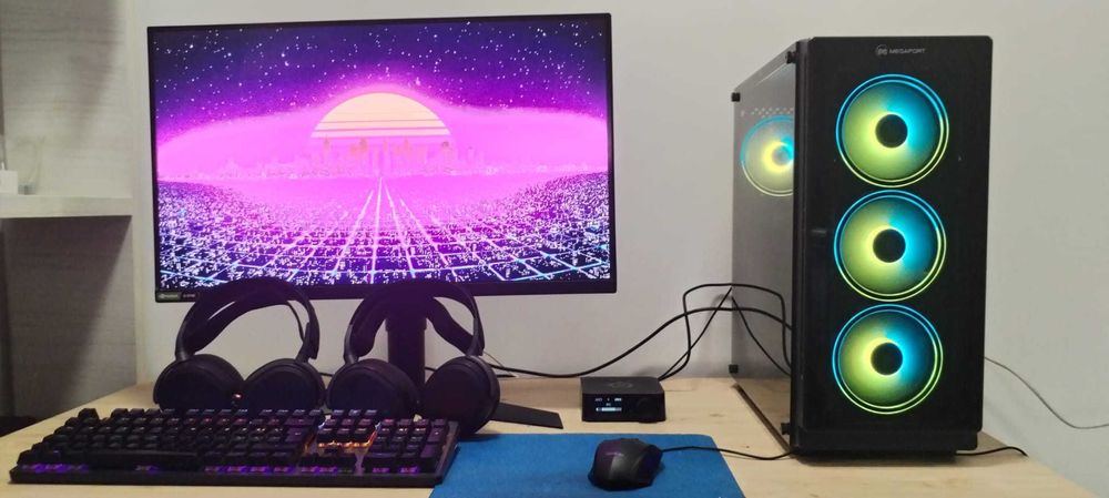 PC Gaming Ryzen 5 3600 + RTX 3060 + Monitor+ 2 Perechi de Casti