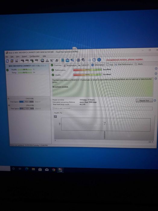 hdd laptop 1tb 1000 gb WD blue slim ca nou