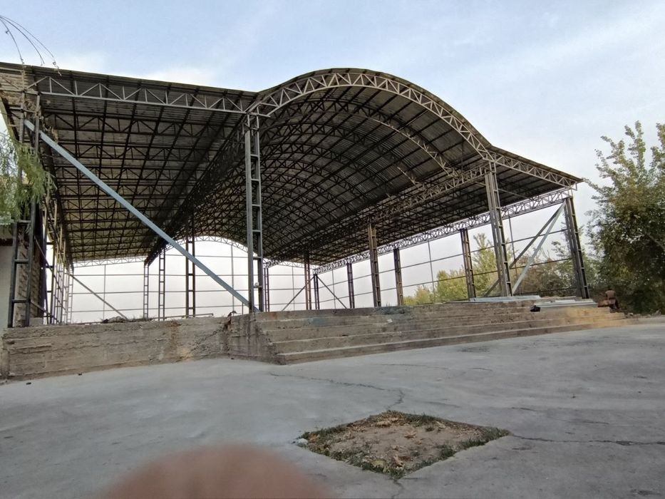 Tom yopish xizmati Контейнердан Том навес хизмати