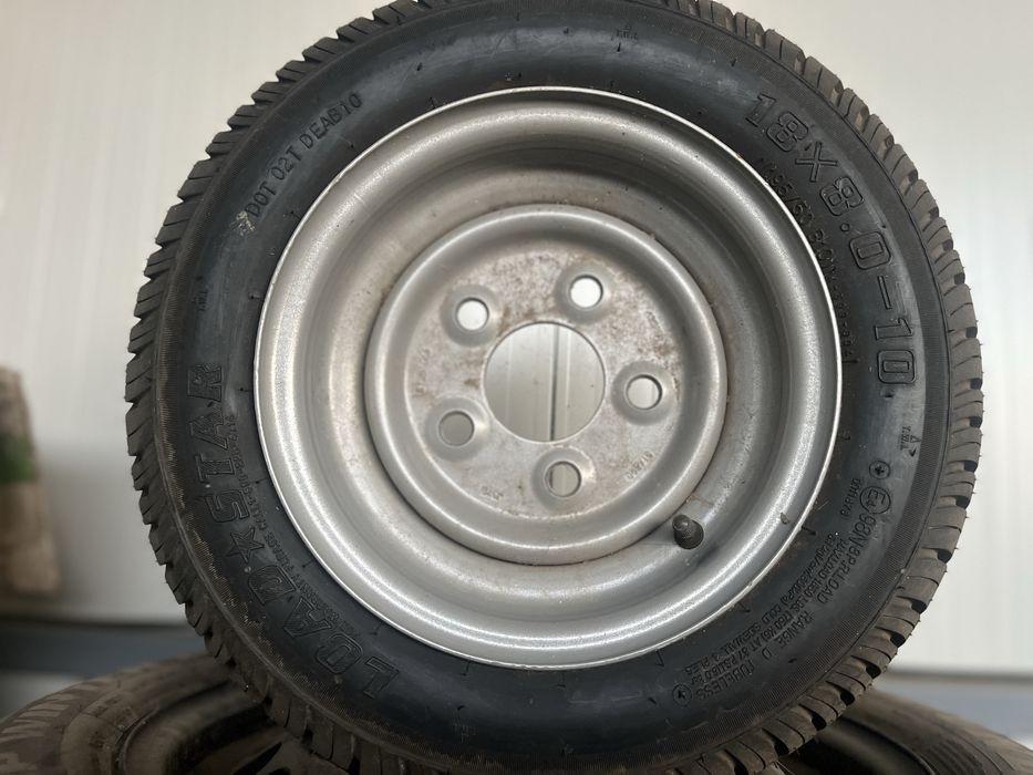 Roata remorca 195 50 B10 janta anvelopa 5x112 ET25