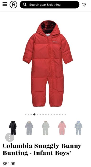 Детский комбинезон Columbia