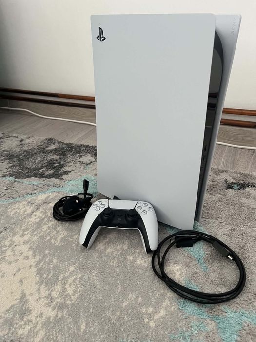 ps5, 825gb, disc, 1 controller.