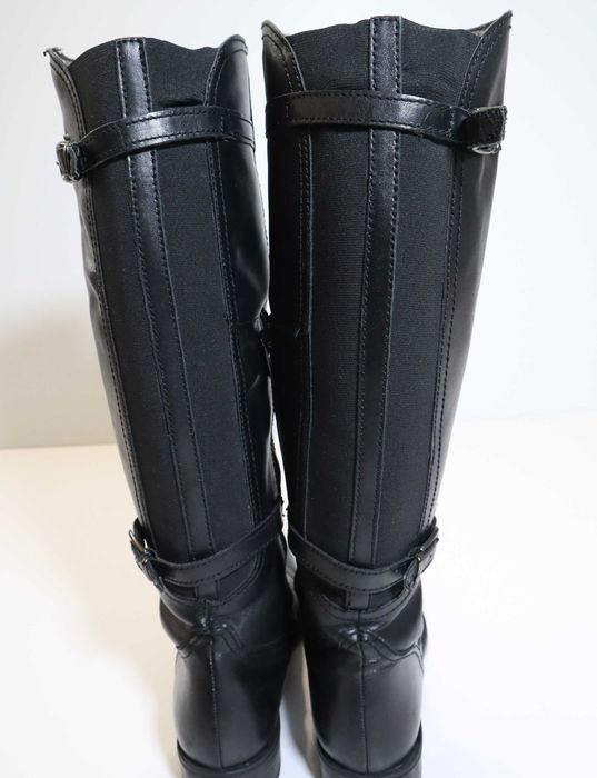 Cizme lunigi riding negre marimea 37 interior 25 cm