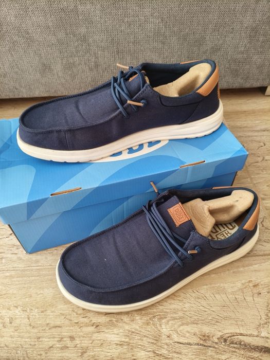 Pantofi Paul Canvas slip-on – mărimea 45 – stare foarte buna hey dude