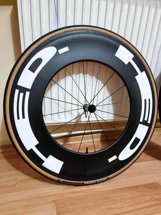 Roți cursieră carbon 120 mm clincher rim