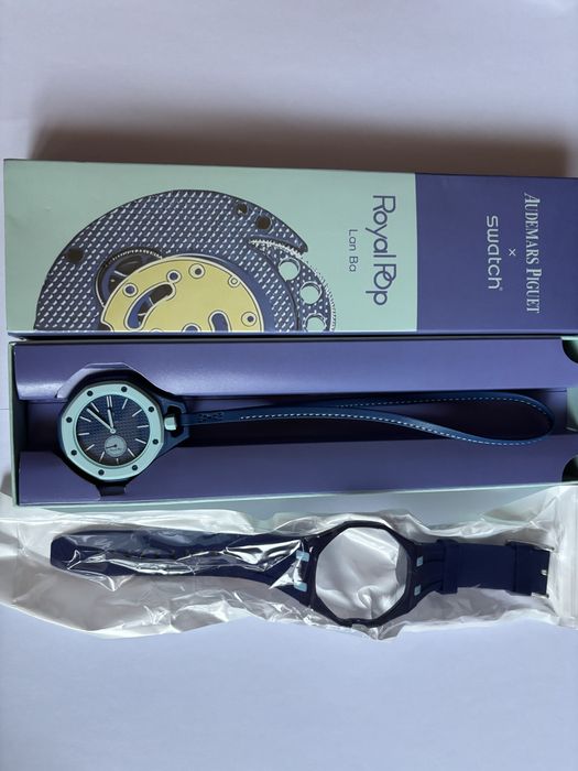 AP × Swatch механични – всички модели налични. Подарък каишка + торбичка