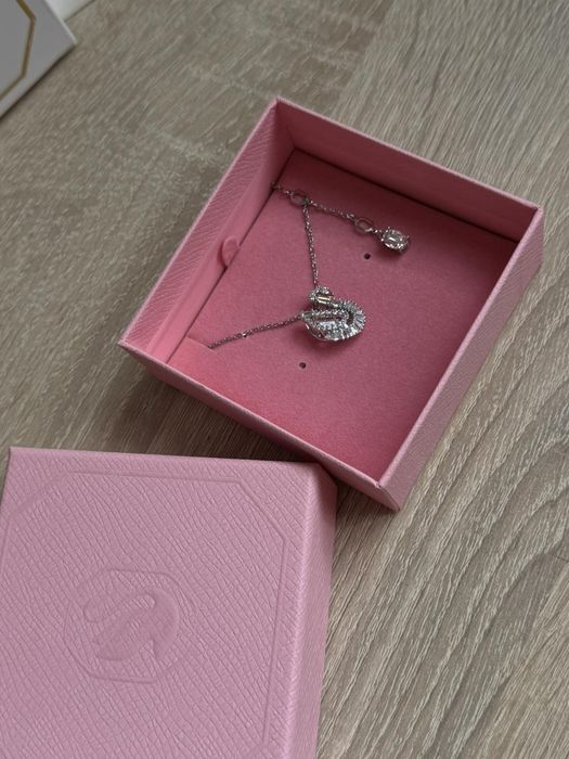 Колие Swarovski/Сваровски silver