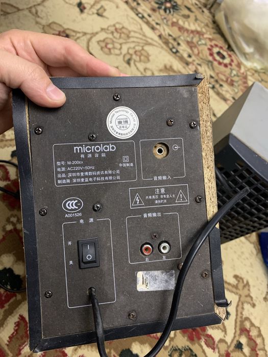 Сабвуфер, с одной колонкой