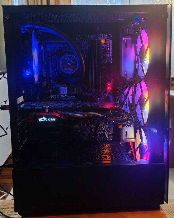 PC light gaming complet i7-4790K, 16GB RAM, GTX970, NVME, monitor 22"