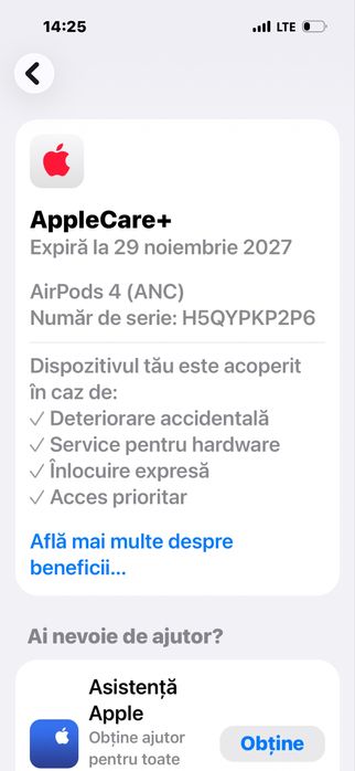 Airpods 4 2024 folosite de cateva ori