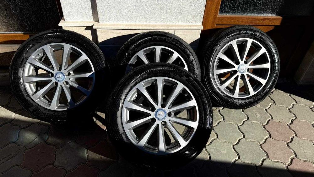 Jante originale Mercedes-Benz R17+anvelope Kumho 225/55 R17 DOT 5124