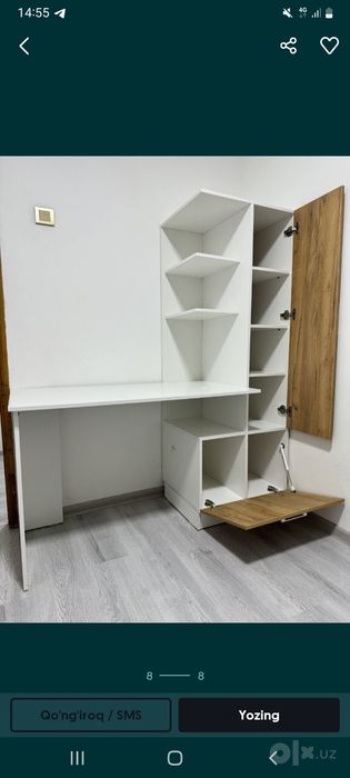 Мебел буйича мижоз хохлаган Дизайнада ишлаш.