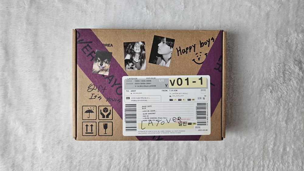 Кпоп альбом Тэхена из бтс