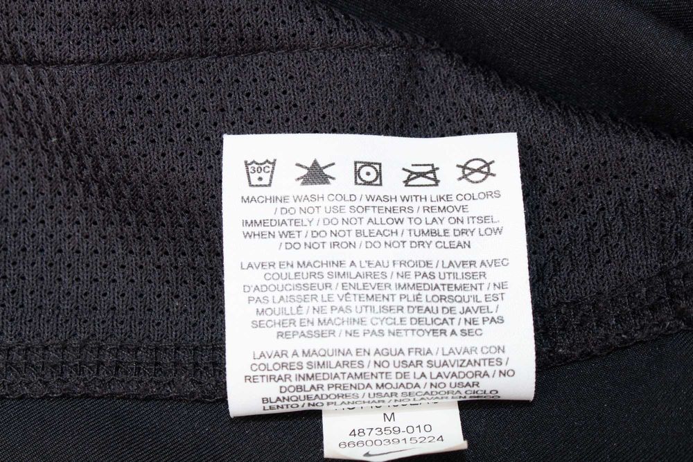 Nike Dri-Fit оригинално мъжко яке Team черно софтшел ергономично M