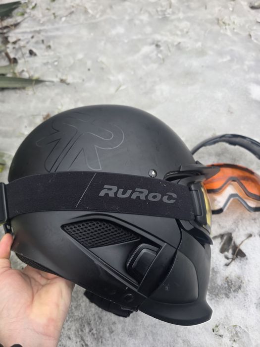 Casca ruroc model rg 1 dx  marime xl-xxl cu 4 lentile