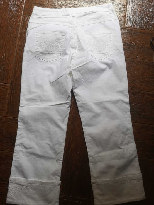 Pantalon nou alb elegant