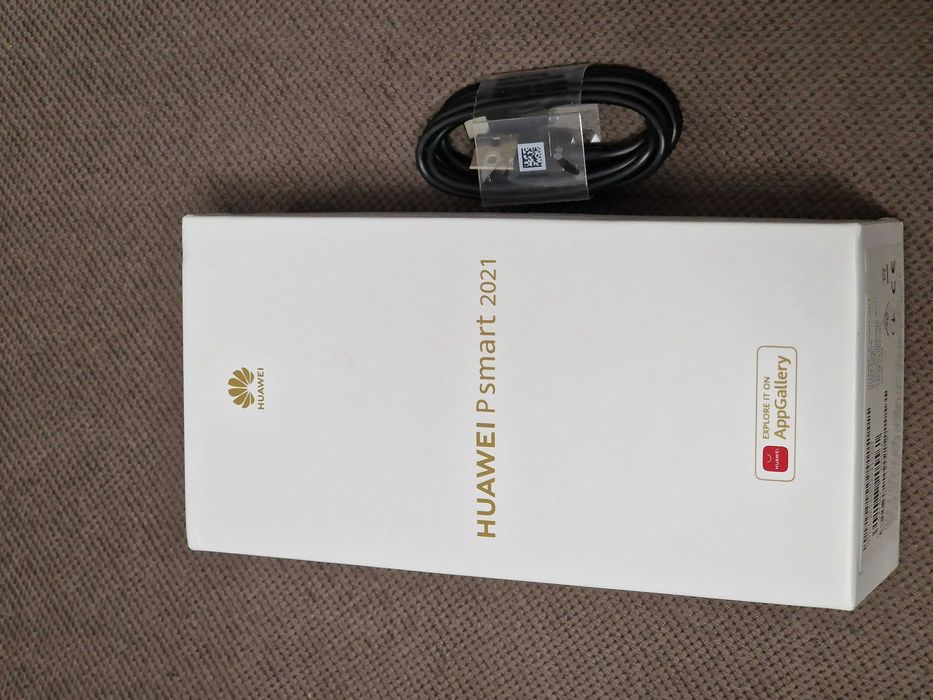 Huawei P Smart 2021 negru 128g impecabil