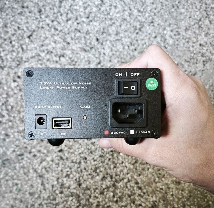 Линейно Hi Fi захранване 5V 2A (DAC, RIAA)