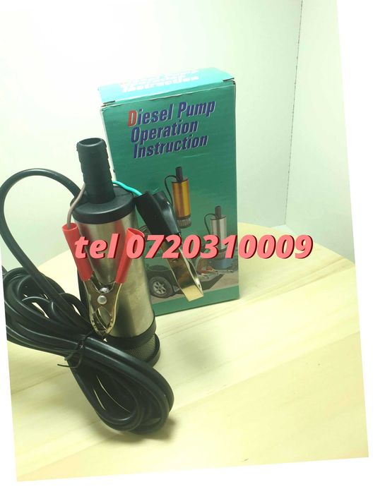 Pompa Submersibila La 12v Ptr Motorina Apa Ulei 12litriminut Din In