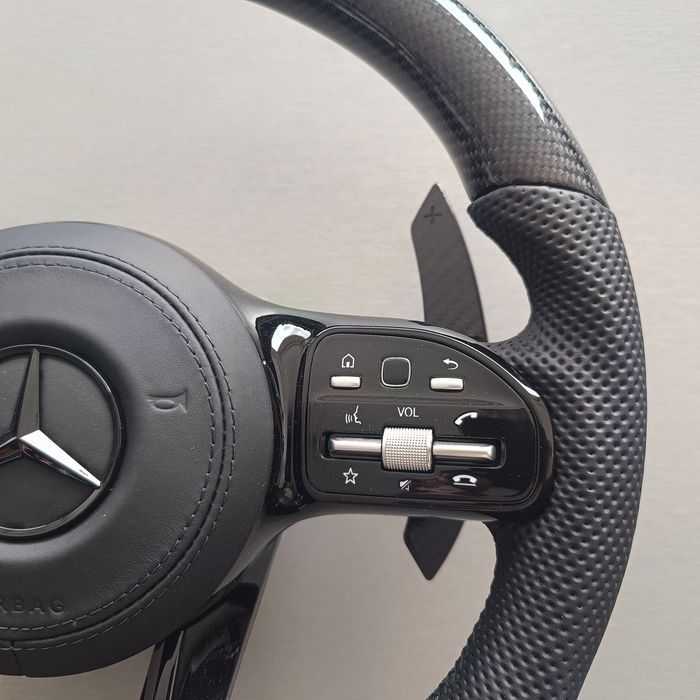 Карбонови Amg волан за Mercedes КАРБОН G/ E / C / S - CLS, GLE, CLS др.