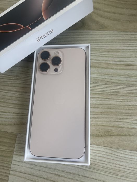 iPhone 16 PRO MAX   100 % Bateria  NOU  Accept Schimburi